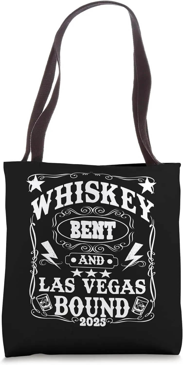 Las Vegas Whiskey Bent Matching Group Party Tote Bag