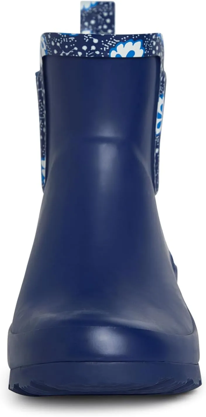 Laura Ashley Women's Rain Boots, Mid Cut Rubber Rain Boots for Women - Waterproof Ankle Boots for Ladies