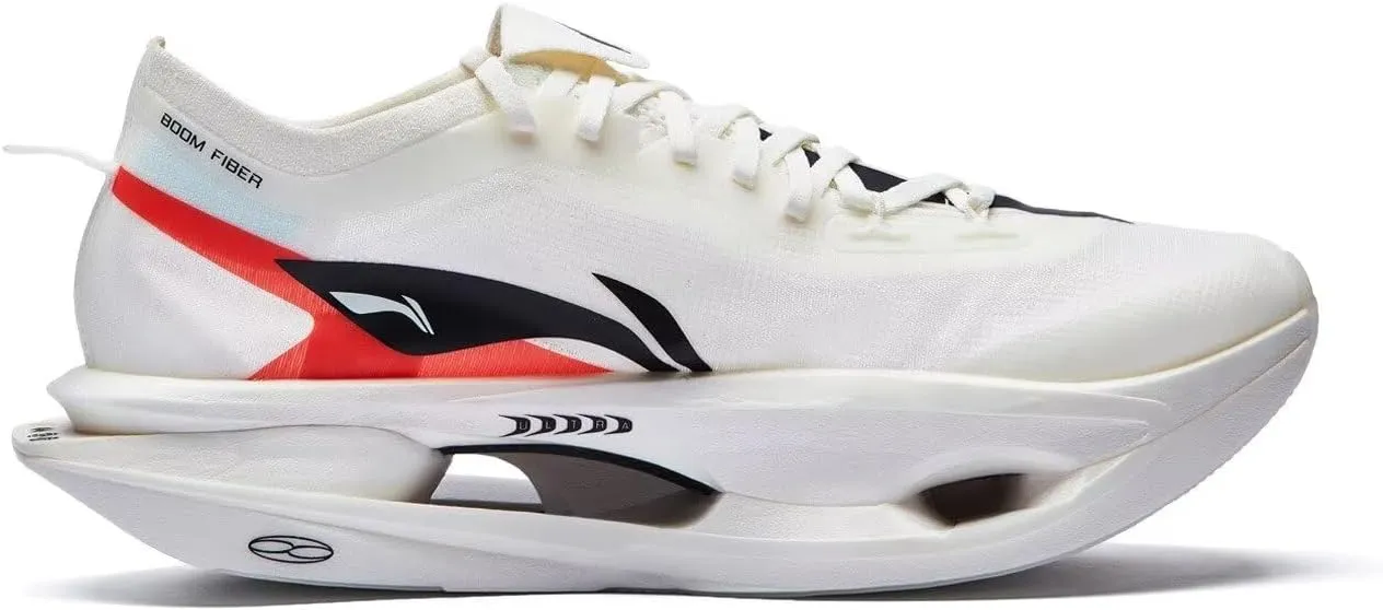 LI-NING FEIDIAN 5 Ultra Men Running Shoes Boom Fiber Reflective Lightweight Breathable Racing Sneakers ARMV005
