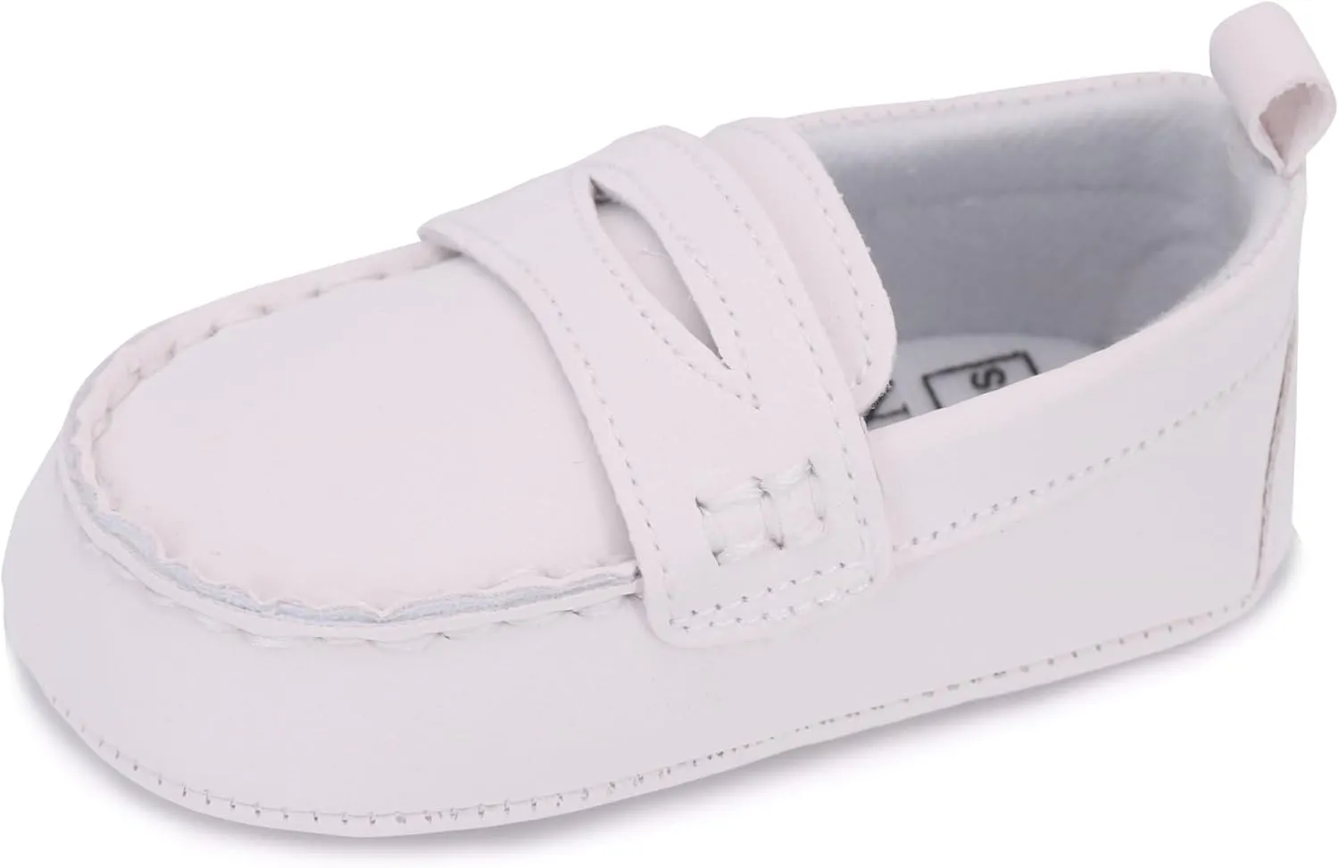 LONSOEN Baby Boys Girls Penny Loafers Infant Toddler Moccasins Soft Soles Dress Shoes