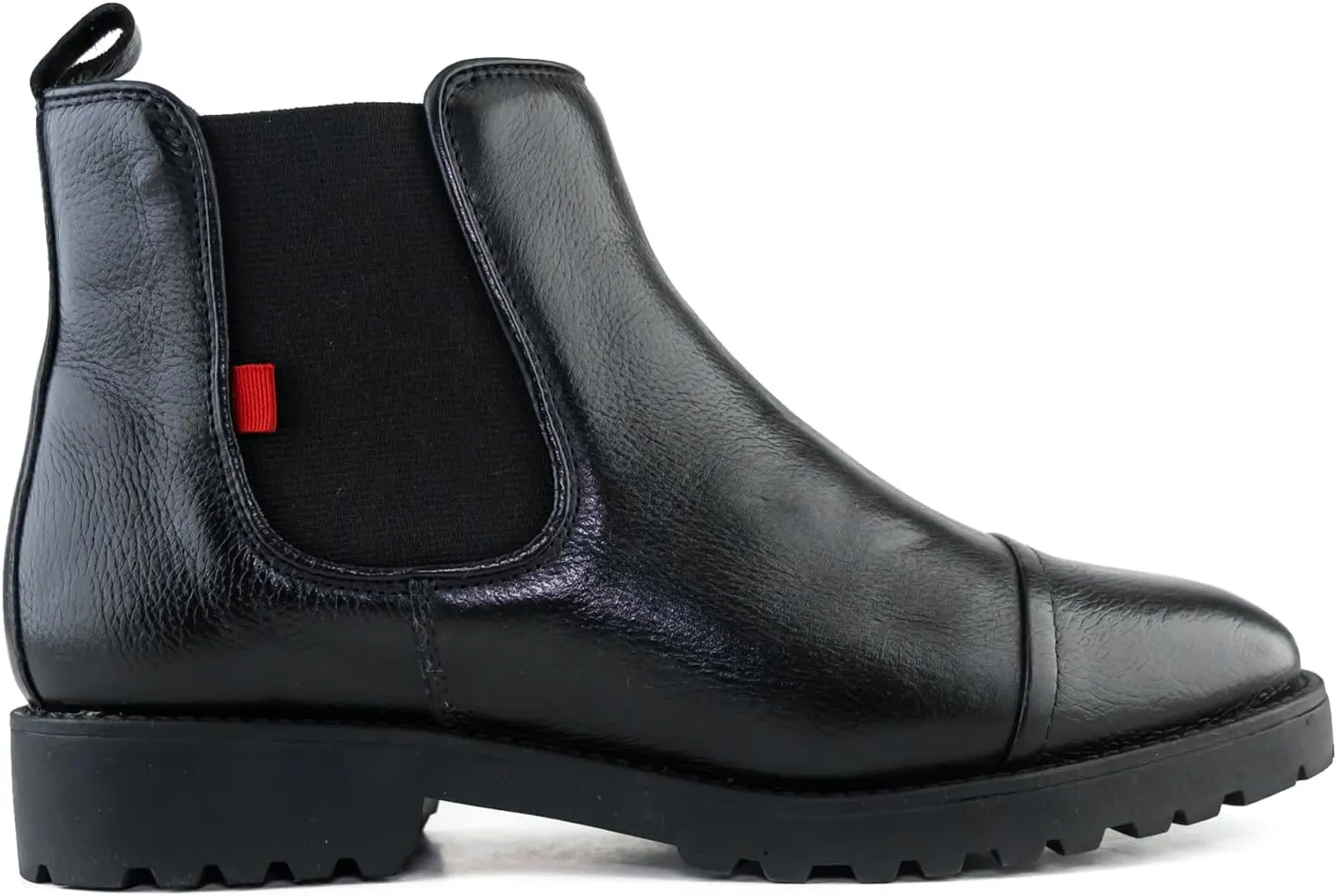Marc Joseph New York Womens Casual Comfortable Genuine Leather Chelsea Ankle Boots Classic Fashion Captoe Slip On Ladies Fall Winter Boots