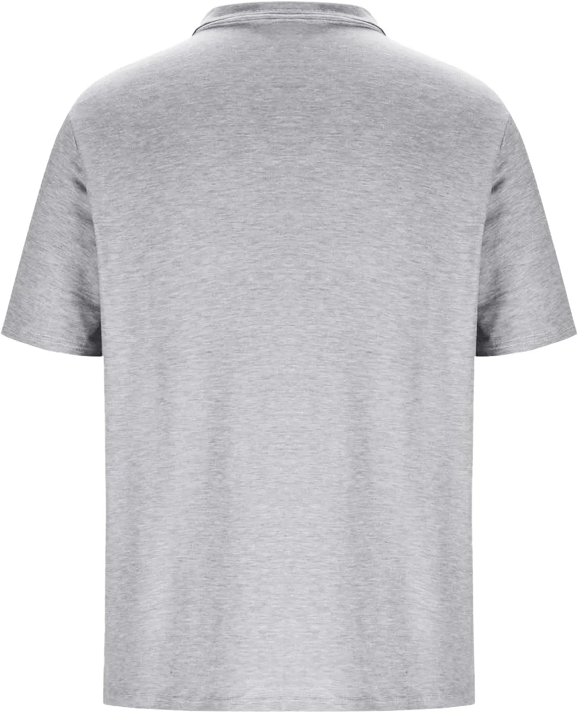 Men's Athletic Cotton Tops Short Sleeve Button Golf Polo Shirts Casual Moisture Wicking Collared T Shirts with Pocket