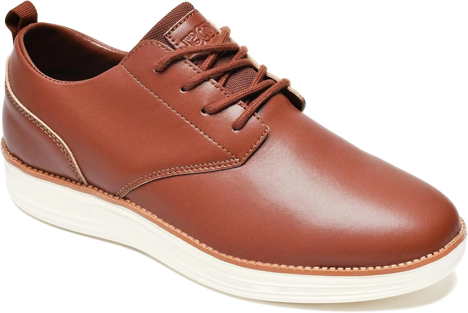 Men's Casual Dress Shoes Plain Toe Derby Oxford Sneakers