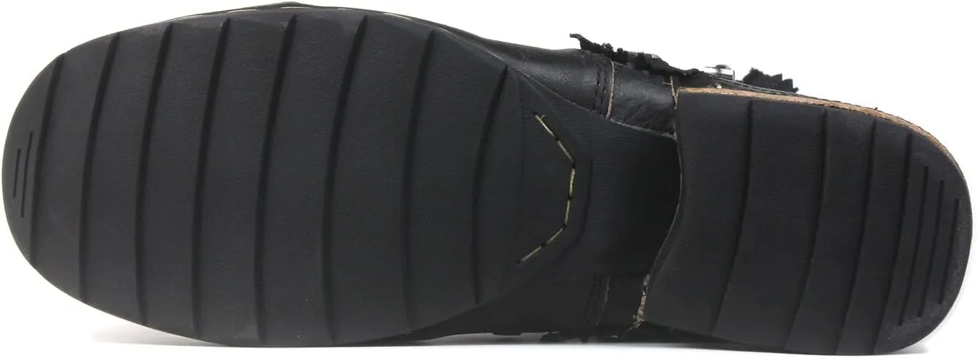 Mens Chukka Biker Cowboy Stylish Motorcycle Combat Hiking Fashion Casual Cowhide Leather Ankle Side Zipper Boots CD-5008-8-Retro-US-R