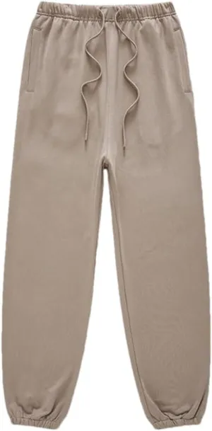 Men's Heavy Weight Solid Sweatpants Elastic Waist Loose Fit Casual Sport Joggers Streetwear