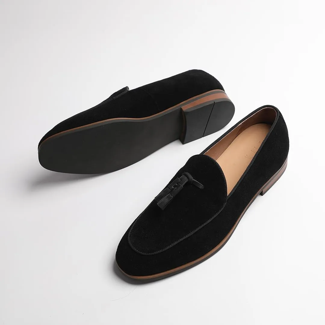 Men's Loafers & Slip-Ons - Leather Tassel Loafers for Men with Office to Weekend Versatility