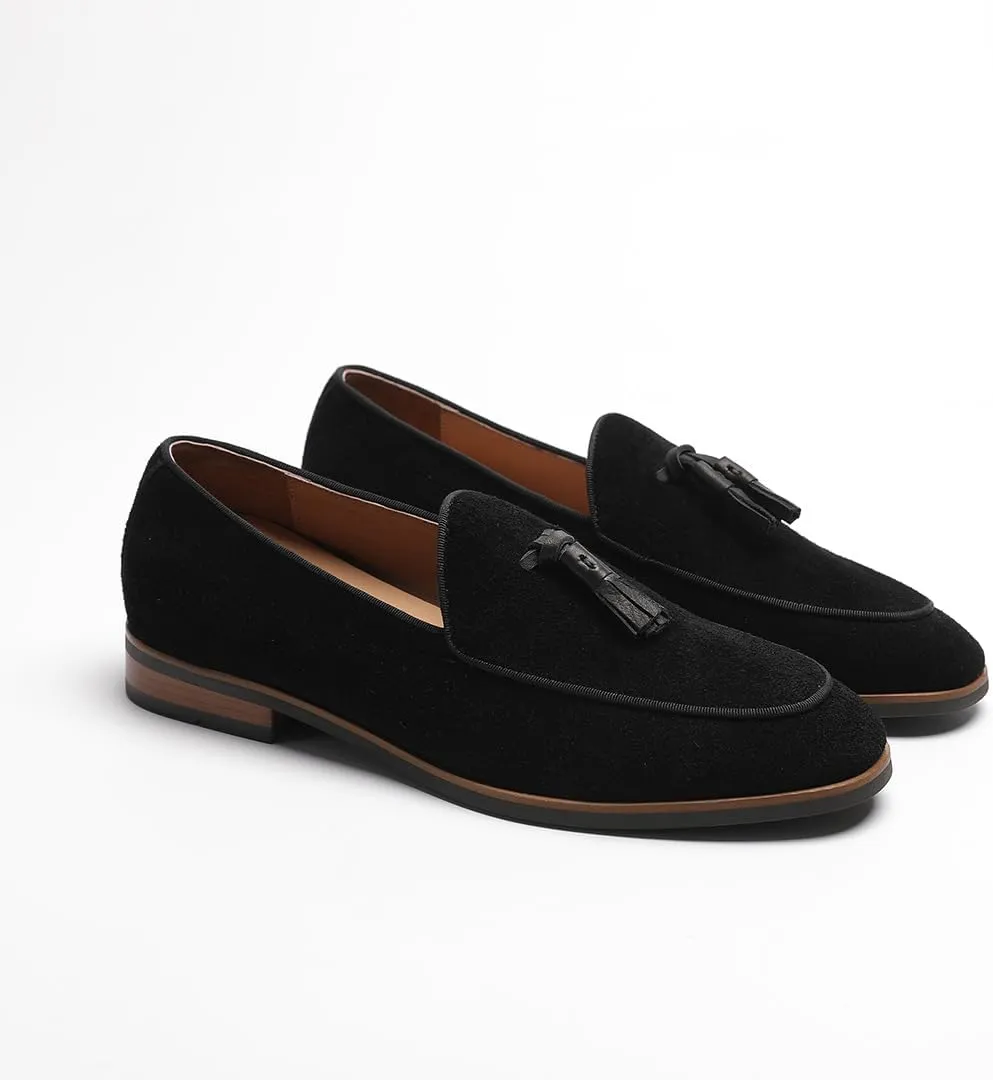 Men's Loafers & Slip-Ons - Leather Tassel Loafers for Men with Office to Weekend Versatility