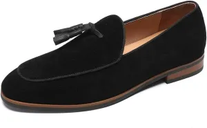 Men's Loafers & Slip-Ons - Leather Tassel Loafers for Men with Office to Weekend Versatility
