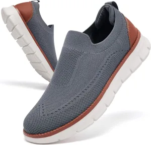 Men's Loafers Walking Gym Slip-On Dress Shoes Fashion Sneakers
