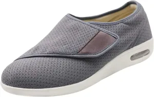 Men's Orthopedic Walking Shoes with Arch Support, Men Comfortable Loafers Cushioned Slip On Shoes for Plantar Fasciitis Breathable Orthotic Loafers for Foot and Heel Pain