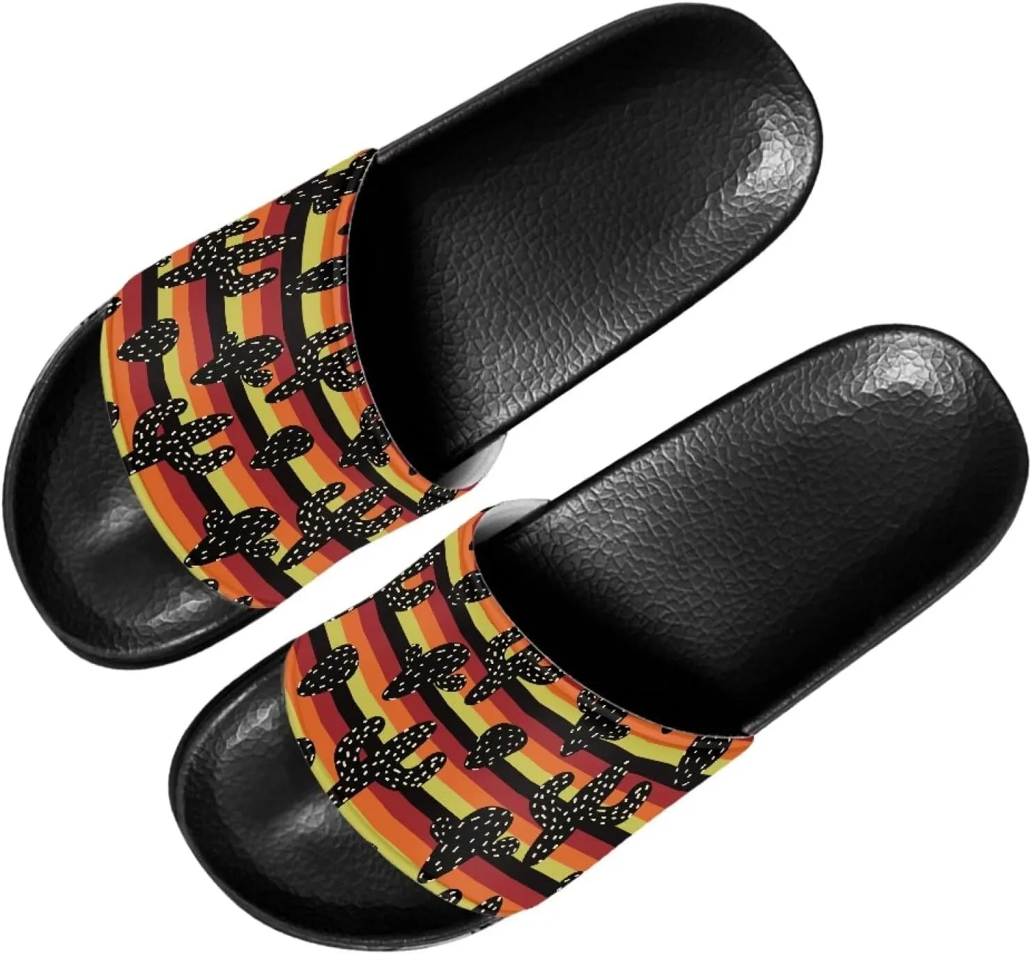 Mens Pillow House Sandals Ultimate Comfort Casual Slide Sandals Open Toe Non-Slip Slippers Water Friendly Soft Flat Shoes Single Band Shoes