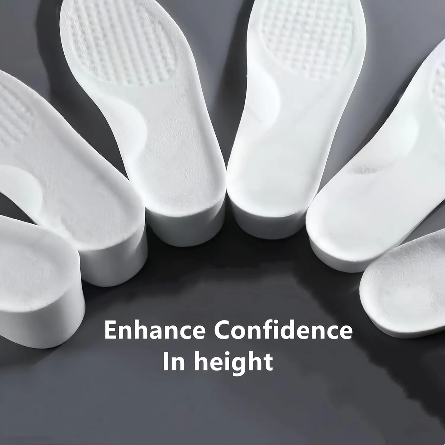 Mens Shoe Lifts for Height,Shoe Wedges Height Inserts for Men,Height Increase Insoles for Women,Highpads 2.0 Men,Heel Lift Inserts,Insoles That Make You Taller,Height Booster(10.28''Lx1.6''UP) (1PAIR)