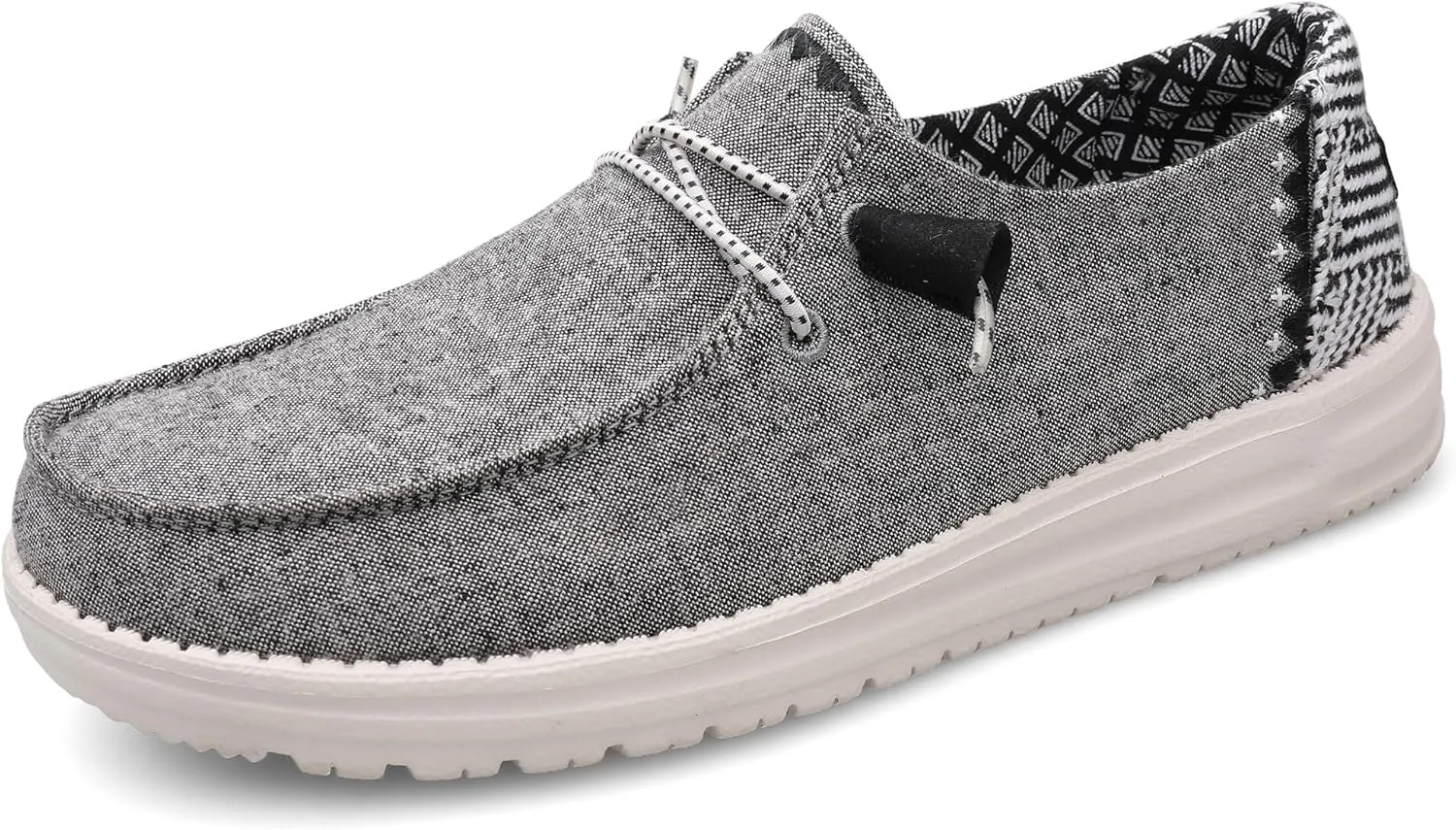 Men's Slip On Loafers Shoes Comfortable Casual Soft Sole Walking Shoes Light-Weight & Machine-Washable