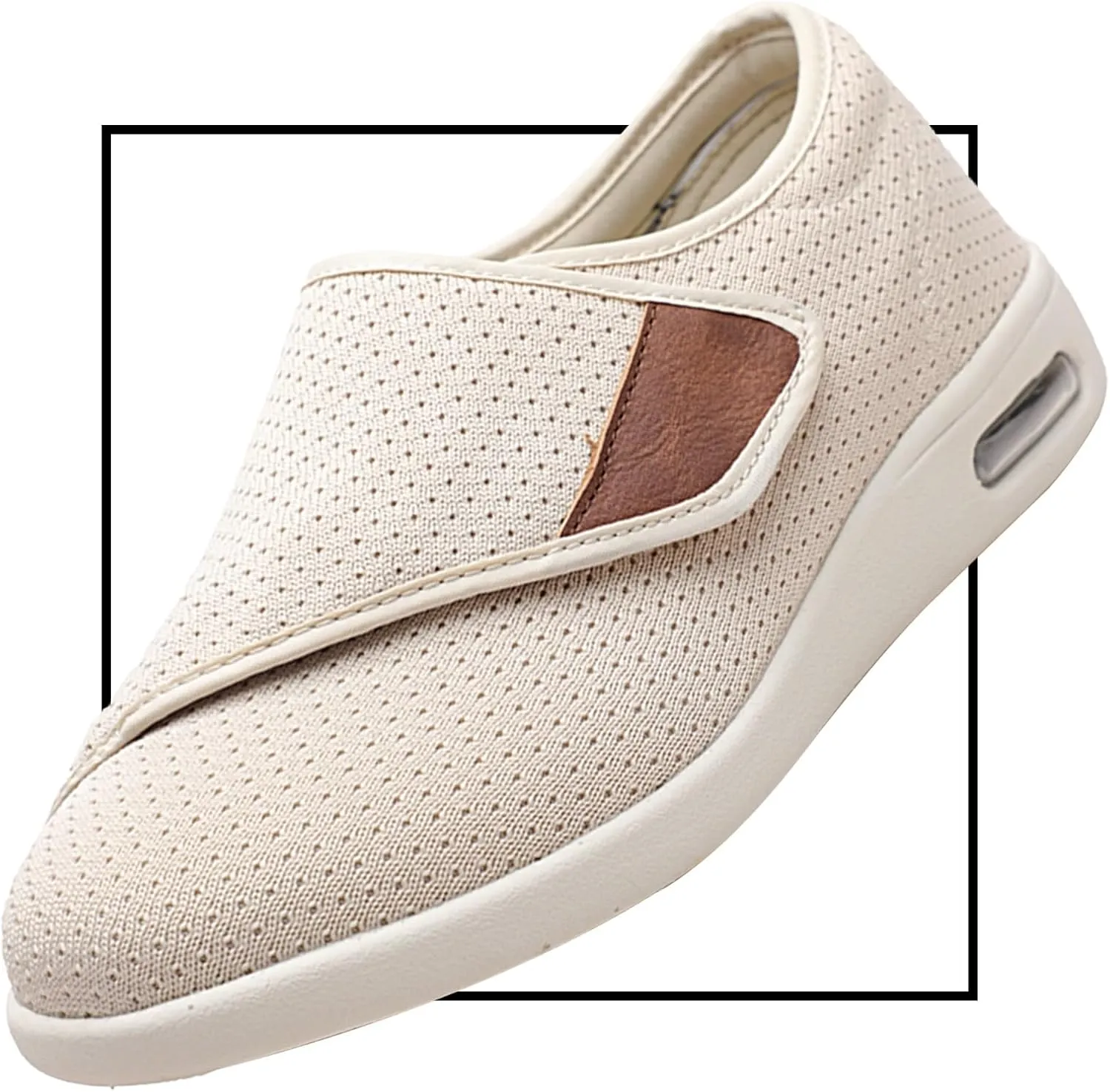 Men's Slip On Loafers Trainers Casual Walking Shoes Men's Slip On Trainers Lightweight Sneakers Casual Walking Shoes Edema Swollen Feet Arthritis Indoor/Outdoor