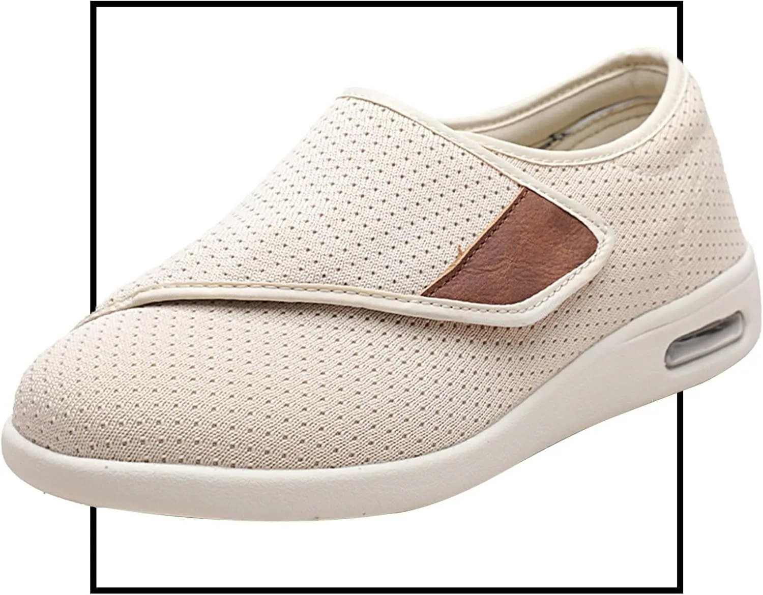 Men's Slip On Trainers Men's Shoes Slip-on Loafers Casual Shoes Edema Swollen Feet Arthritis Indoor/Outdoor Breathable Sneaker Sandals for Men Women Elder