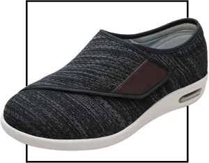 Men's Slip On Trainers Men's Shoes Slip-on Loafers Casual Shoes Edema Swollen Feet Arthritis Indoor/Outdoor Breathable Sneaker Sandals for Men Women Elder