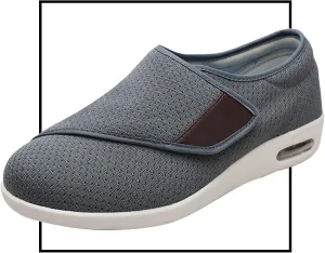 Men's Slip On Trainers Men's Shoes Slip-on Loafers Casual Shoes Edema Swollen Feet Arthritis Indoor/Outdoor Breathable Sneaker Sandals for Men Women Elder