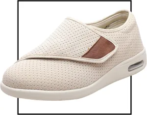 Men's Slip On Trainers Men's Shoes Slip-on Loafers Casual Shoes Edema Swollen Feet Arthritis Indoor/Outdoor Breathable Sneaker Sandals for Men Women Elder