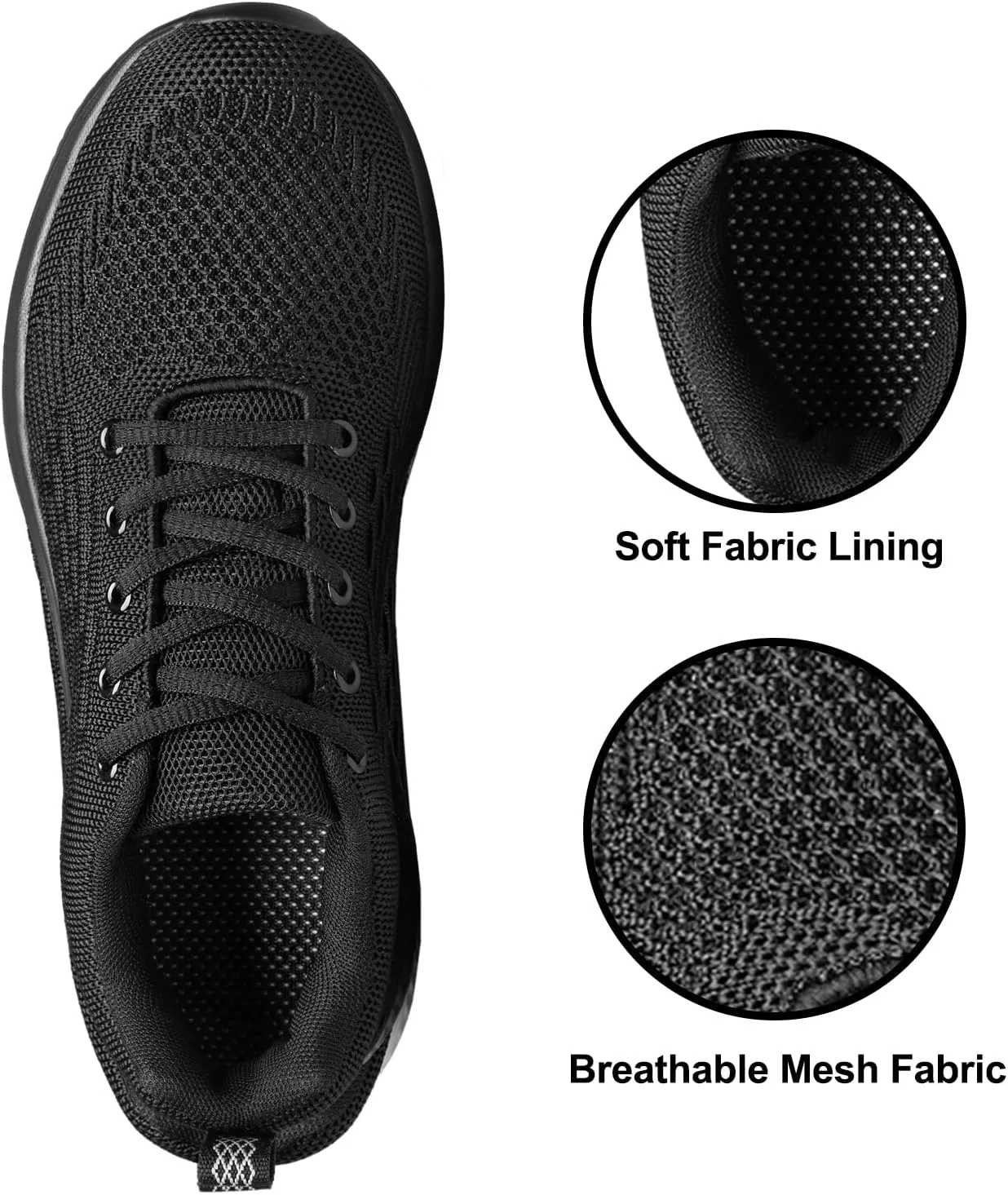 Men's Walking & Running Shoes - Lightweight, Breathable, Comfortable Fashion Sneakers