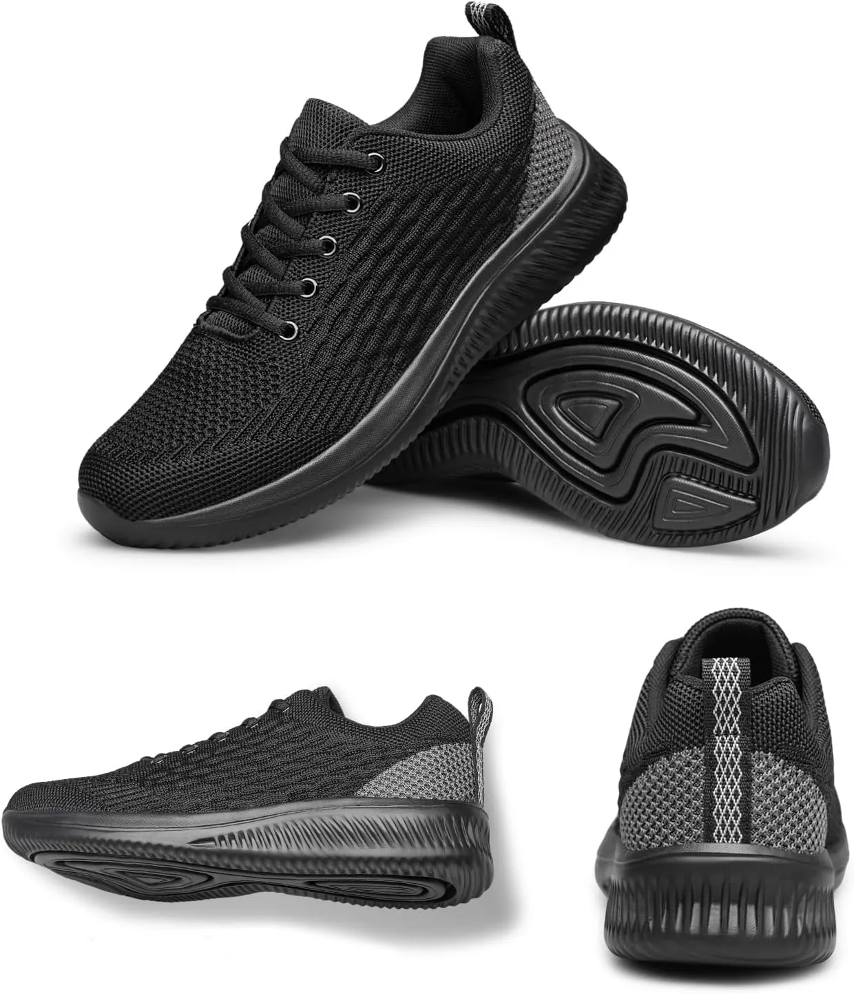 Men's Walking & Running Shoes - Lightweight, Breathable, Comfortable Fashion Sneakers