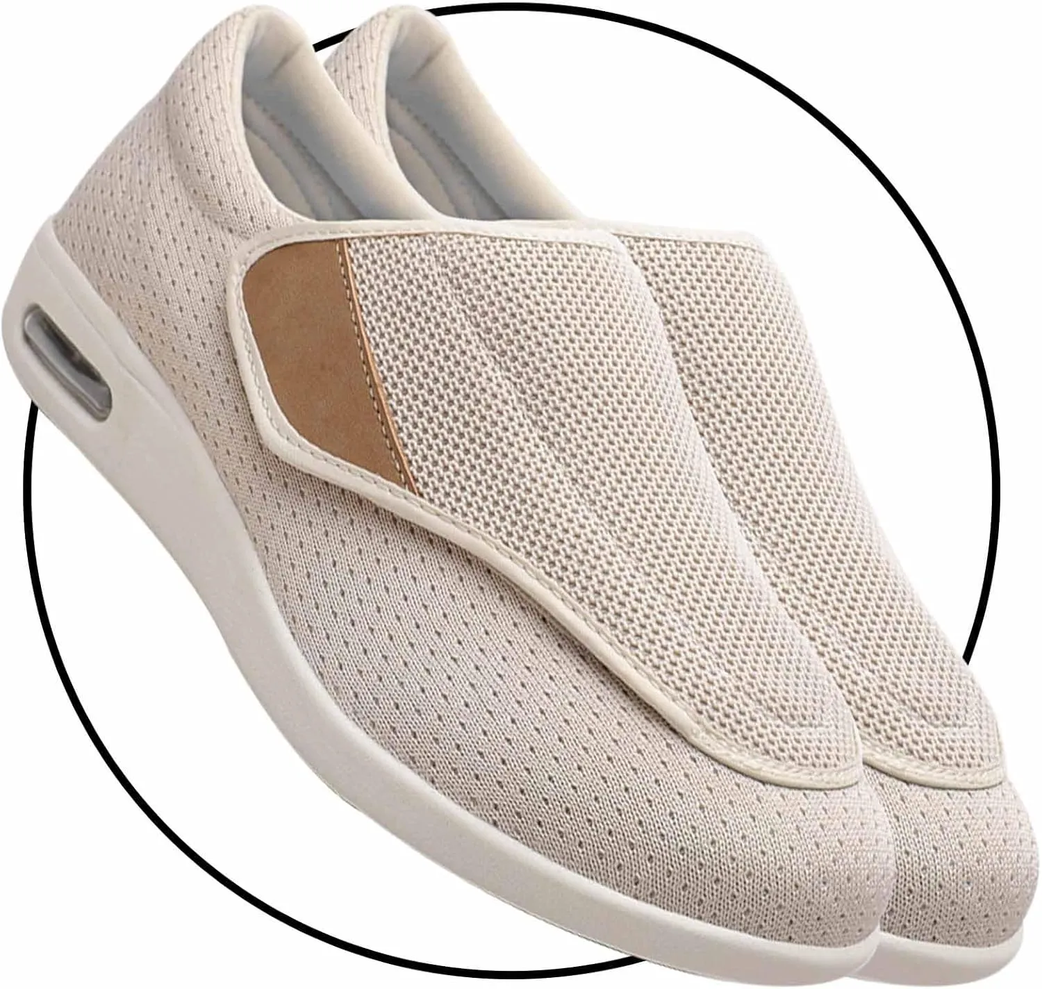 Mens Walking Shoes Slip-on Trainers Loafers with Arch Support Orthopedic Casual Sneakers for Plantar Fasciitis Indoor & Outdoor Walking Slippers Shoes