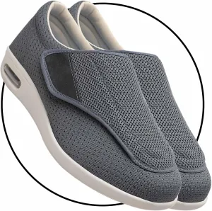 Mens Walking Shoes Slip-on Trainers Loafers with Arch Support Orthopedic Casual Sneakers for Plantar Fasciitis Indoor & Outdoor Walking Slippers Shoes