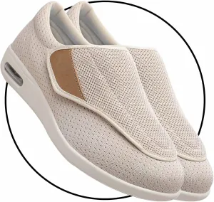 Mens Walking Shoes Slip-on Trainers Loafers with Arch Support Orthopedic Casual Sneakers for Plantar Fasciitis Indoor & Outdoor Walking Slippers Shoes