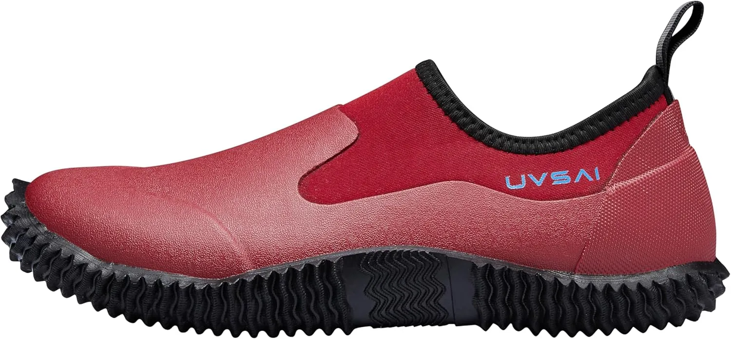 Men’s Waterproof Garden Shoes Rain Boots Slip-On Footwear for Gardening Farming Camping Lawn Care Yard Work