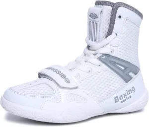 Men's Wrestling Boxing Shoes Unisex Breathable Fitness Sneaker for Workout, Training, Competition Weightlifting Taekwondo Martial Arts