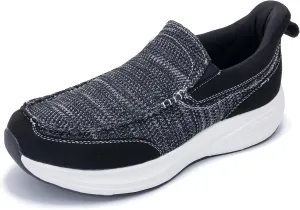N BESUNEW Loafers for Men with Slip On/Comfortable Men's Arch Support Walking Shoes/Sneakers for Plantar Fasciitis US 7-13