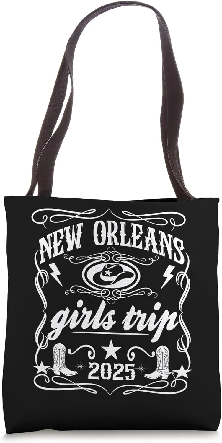 New Orleans Whiskey Theme Group Party Tote Bag