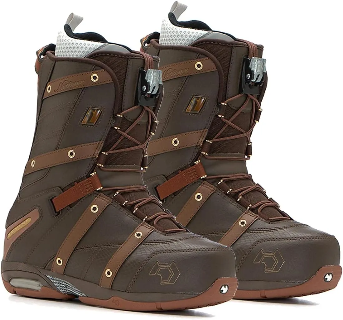 Northwave Devine SL Snowboard Boots Brown Gold Fits USL Women 6.5-7 Mondo 24.0#Z7