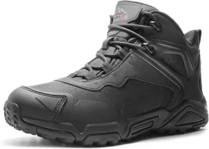 NORTIV 8 Men's Waterproof Hiking Boots Lightweight Mid Ankle Trekking Trails Outdoor Boots