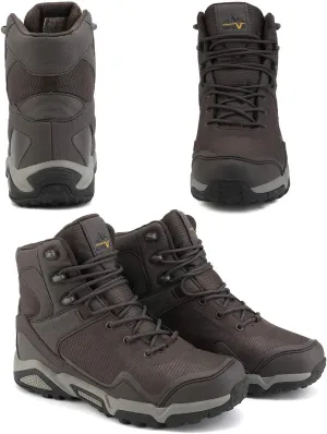 NORTIV 8 Men's Waterproof Hiking Boots Outdoor Mid Trekking Lightweight Mountaineering Shoes Paladin