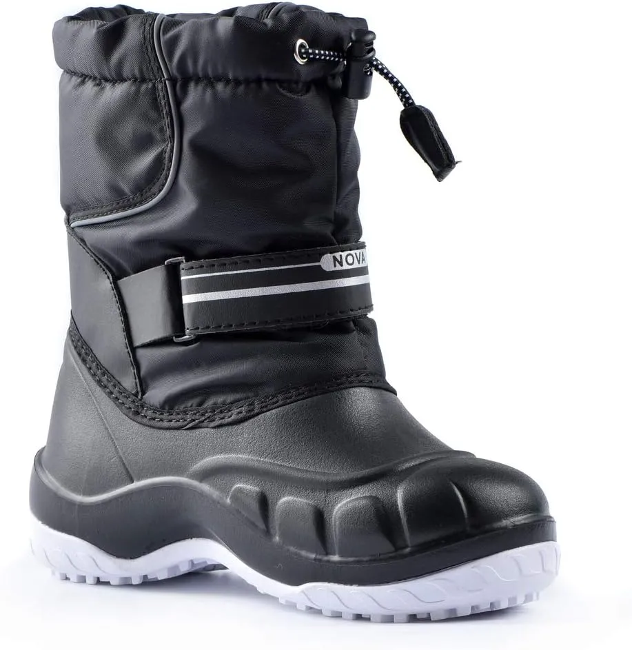 Nova Mountain Boy's and Girl's Waterproof Winter Snow Boots