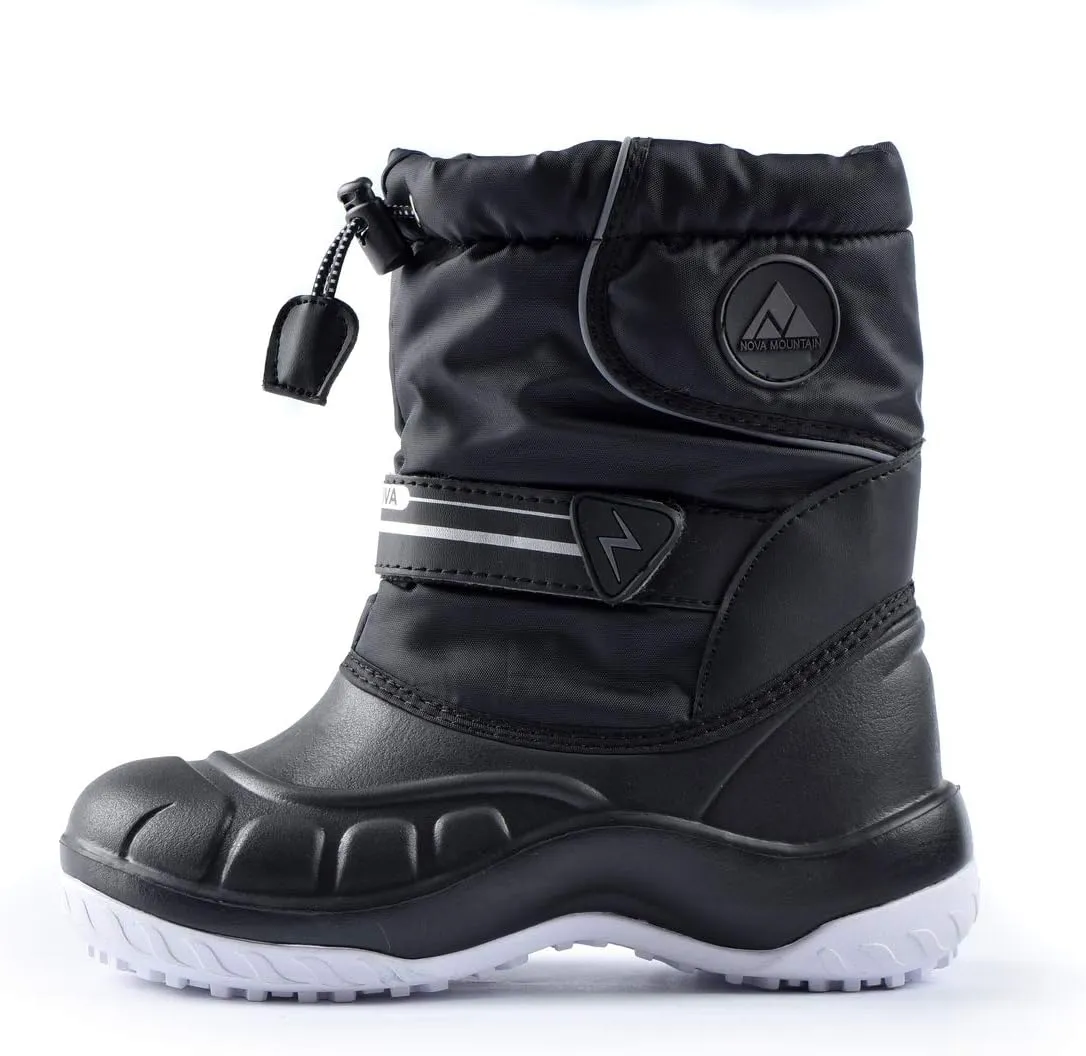 Nova Mountain Boy's and Girl's Waterproof Winter Snow Boots