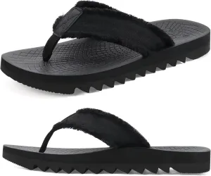 ONCAI Mens Flip Flops Summer Beach Walking Flip Flops Comfortable Soft Lightweight Recovery Cushion Slip On Sandals Size 7-15