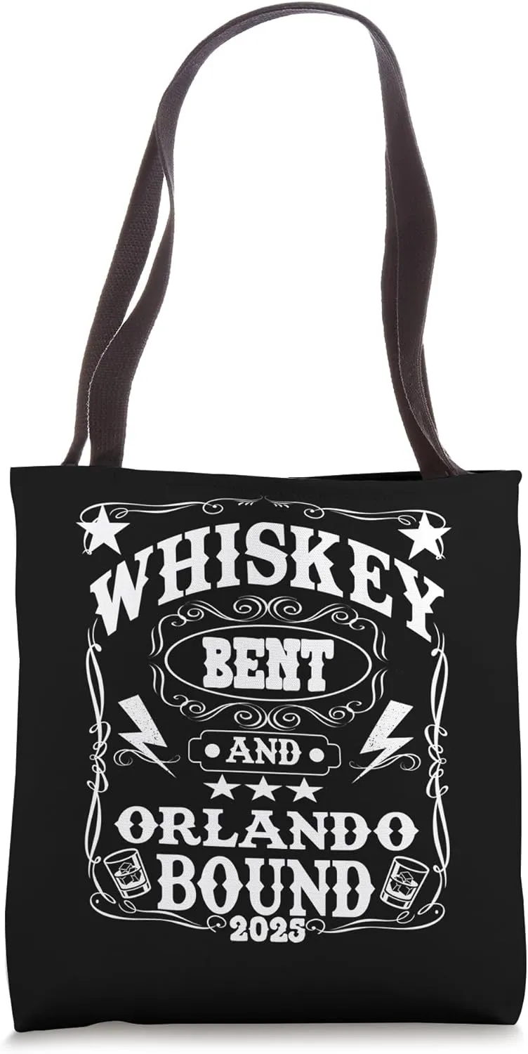 Orlando Whiskey Bent Matching Group Party Tote Bag