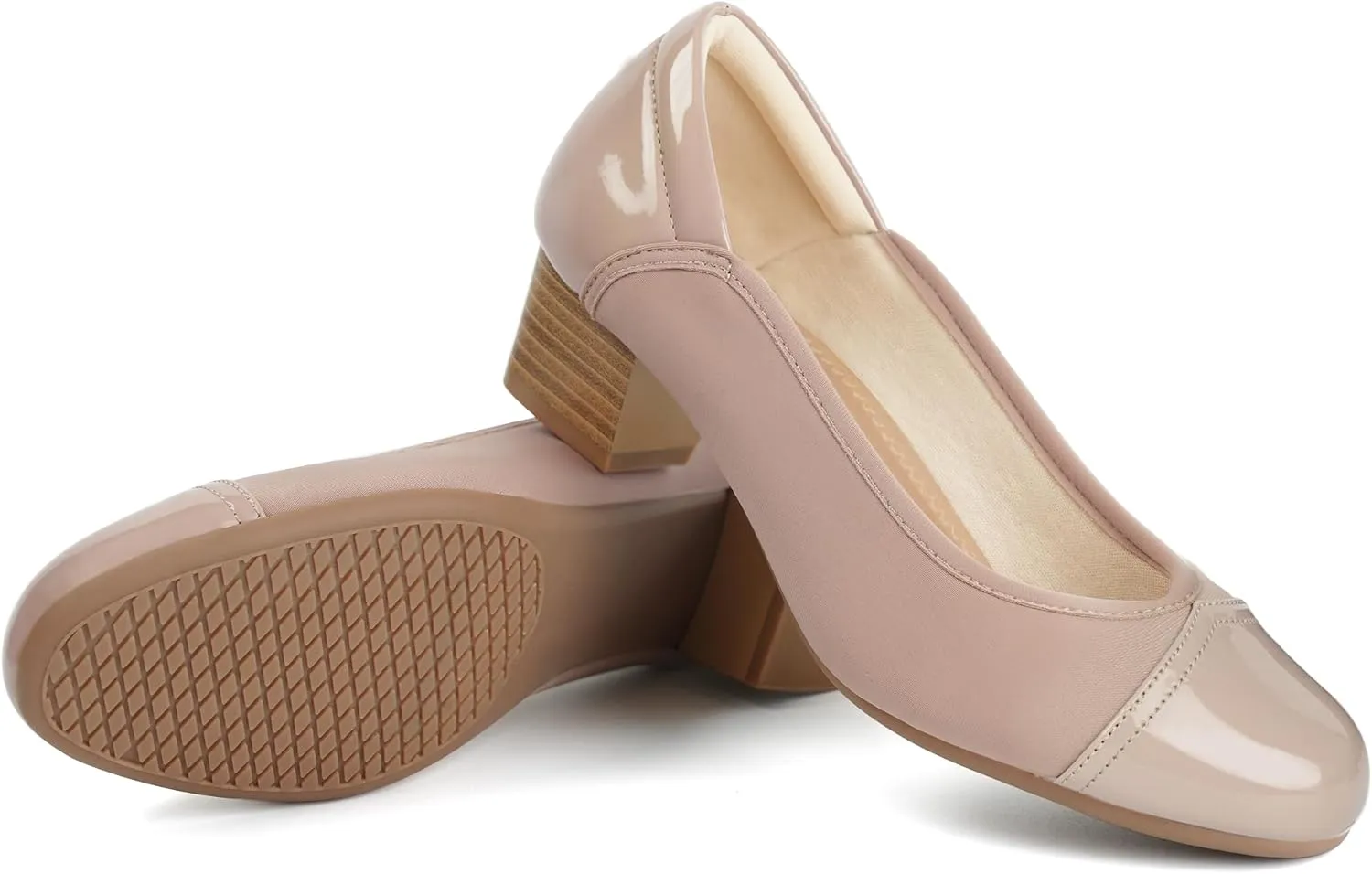 Ortho rest Women Bunion Dress Shoes Low Heel Orthopedic Pumps Orthotic Slip On Loafers