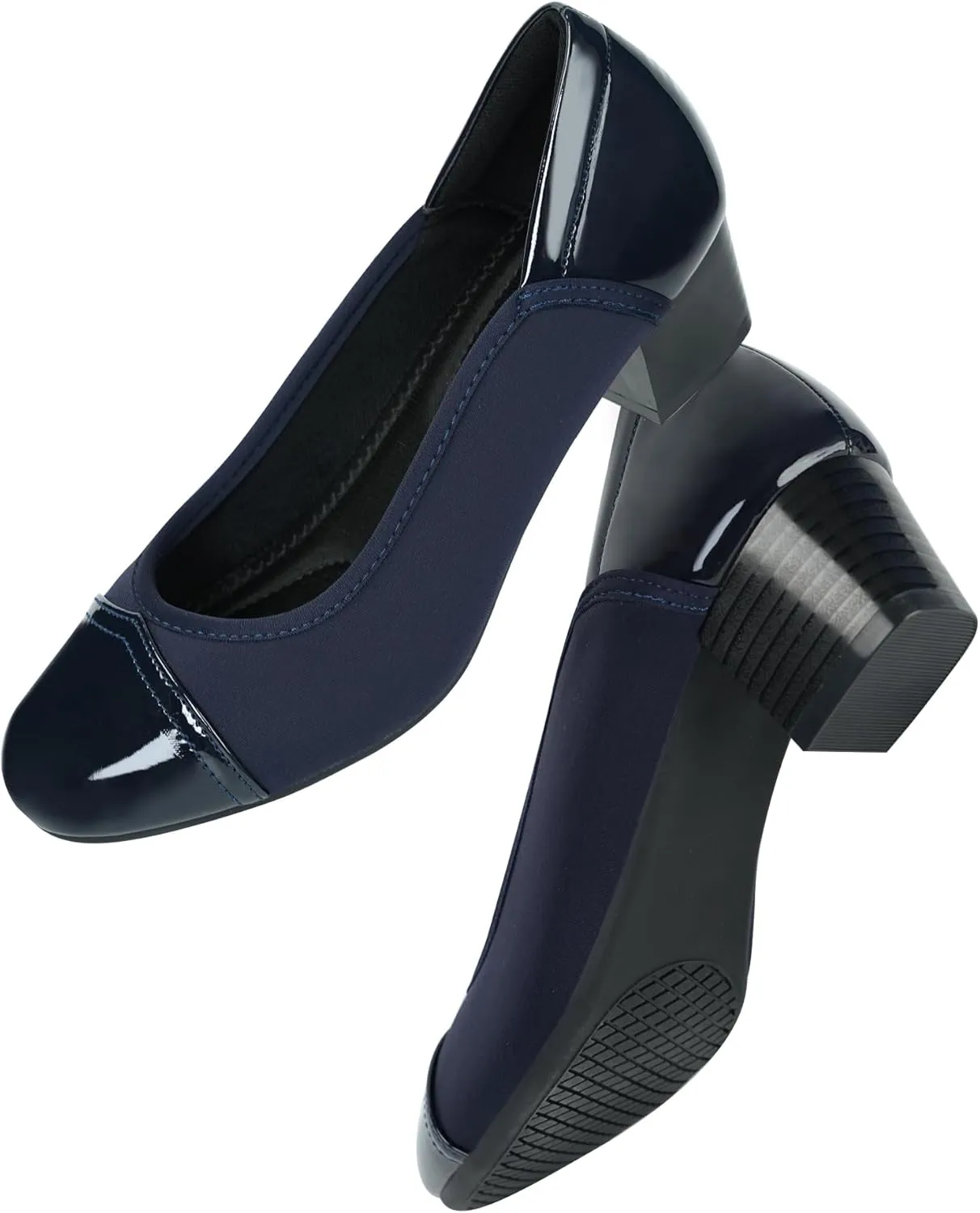 Ortho rest Women Bunion Dress Shoes Low Heel Orthopedic Pumps Orthotic Slip On Loafers