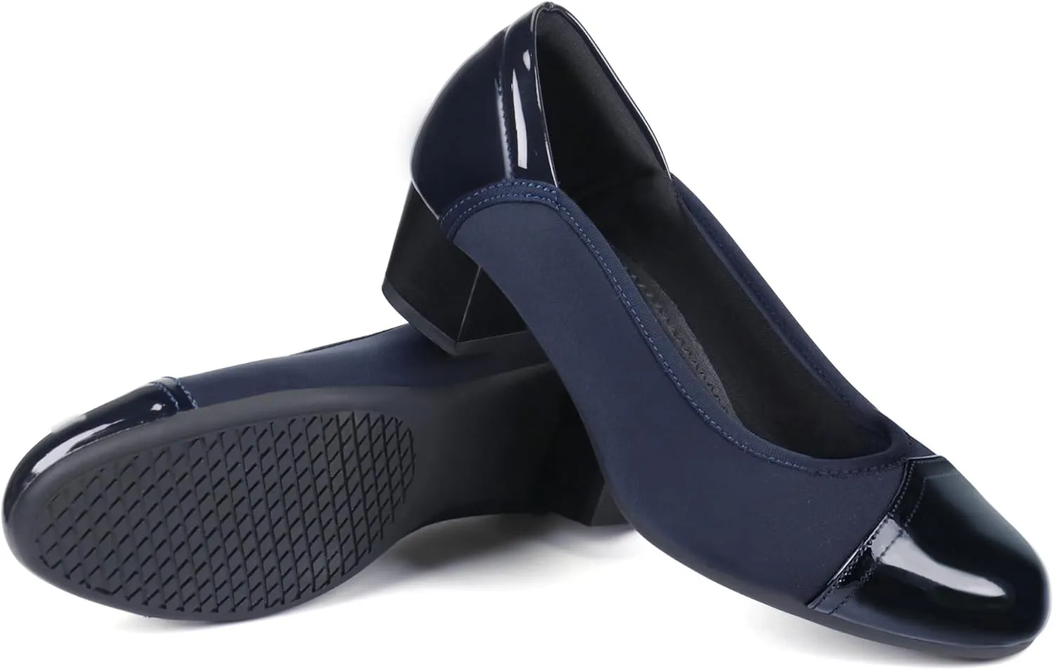 Ortho rest Women Bunion Dress Shoes Low Heel Orthopedic Pumps Orthotic Slip On Loafers