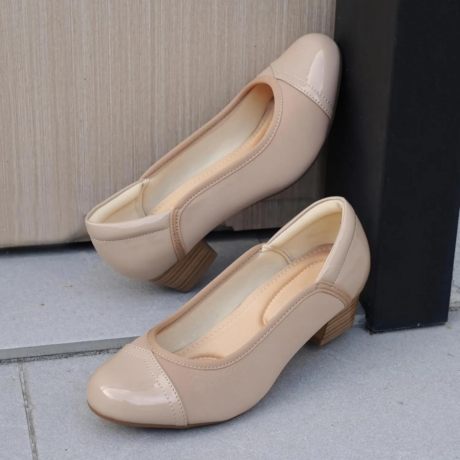 Ortho rest Women Bunion Dress Shoes Low Heel Orthopedic Pumps Orthotic Slip On Loafers