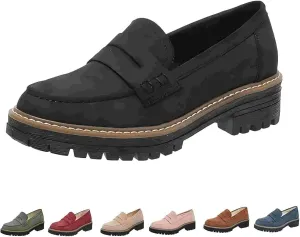 Orthoture-Orthopedic Platform Loafers,Wide Toe Lightweight Casual Comfort Shoes,Slip-On Suitable for All Foot Shapes