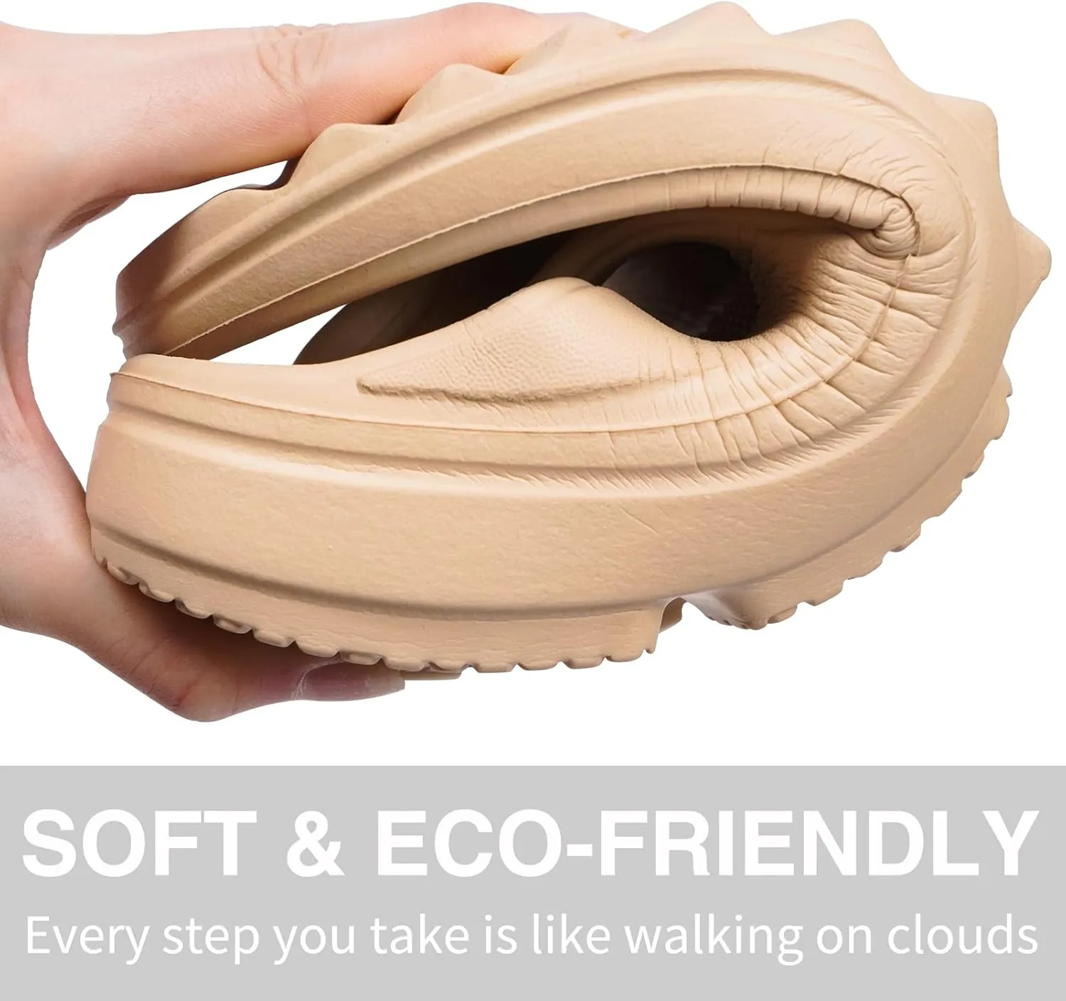 Oudizz Orthopedic Sandals Flip Flops for Women Arch Support Pillow Soft Recovery Thong Sandals Spa Summer Beach Cloud Slides