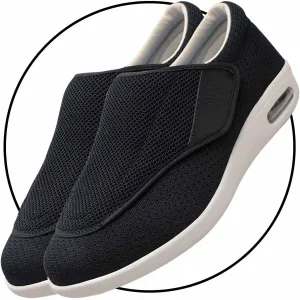 Outdoor Trainers Men Comfortable Loafers Diabetic Shoes for Man Width X-Wide Shoe for Elderly Man Wide Shoes for Man Walking Shoes Adjustable Closure