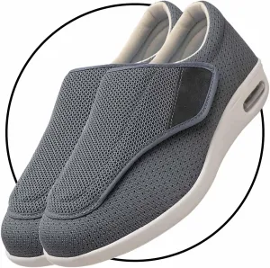 Outdoor Trainers Men Comfortable Loafers Diabetic Shoes for Man Width X-Wide Shoe for Elderly Man Wide Shoes for Man Walking Shoes Adjustable Closure
