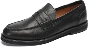 Penny Loafers for Men - Genuine Leather Casual Slip On Mens Loafers