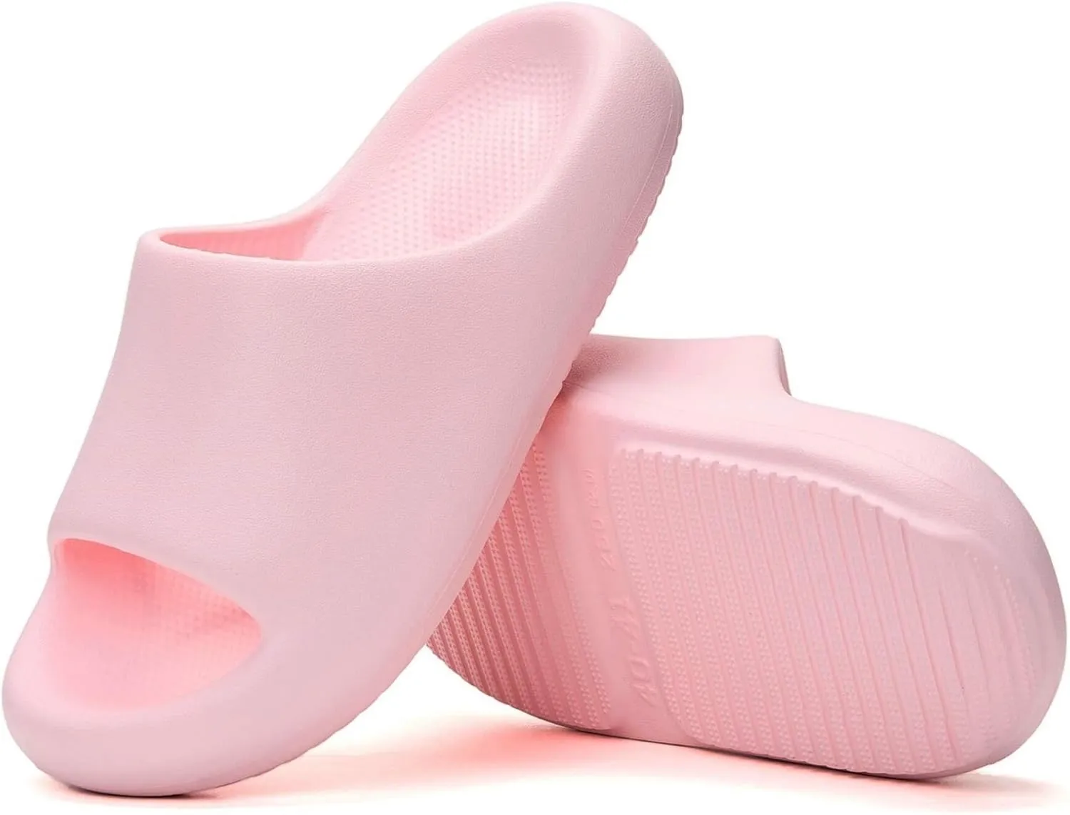 Pillow Slippers for Women and Men, Cloud Slides Shower Sandals House Shoes, Comfy and Cushioned Thick Sole