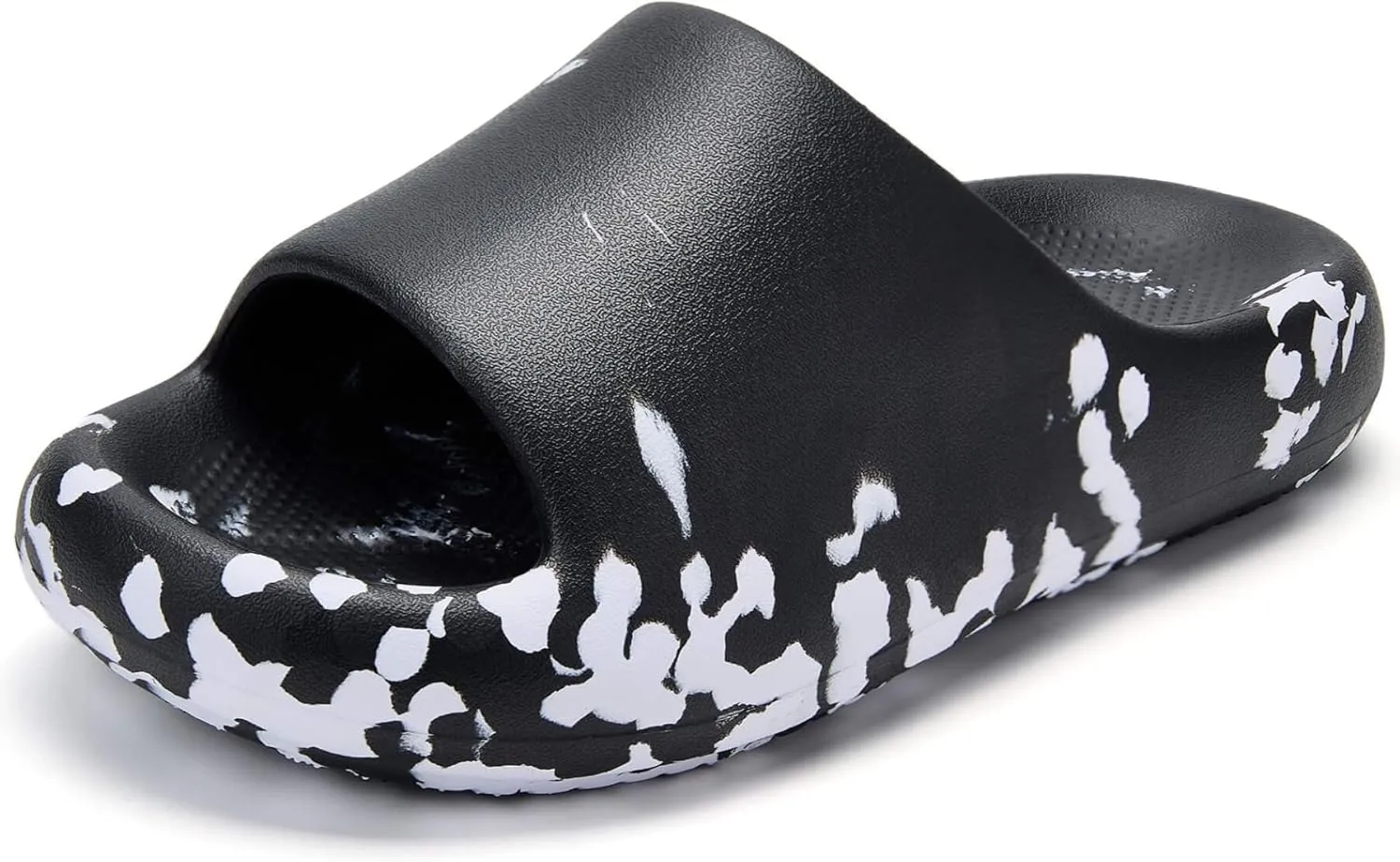 Pillow Slippers for Women and Men, Cloud Slides Shower Sandals House Shoes, Comfy and Cushioned Thick Sole
