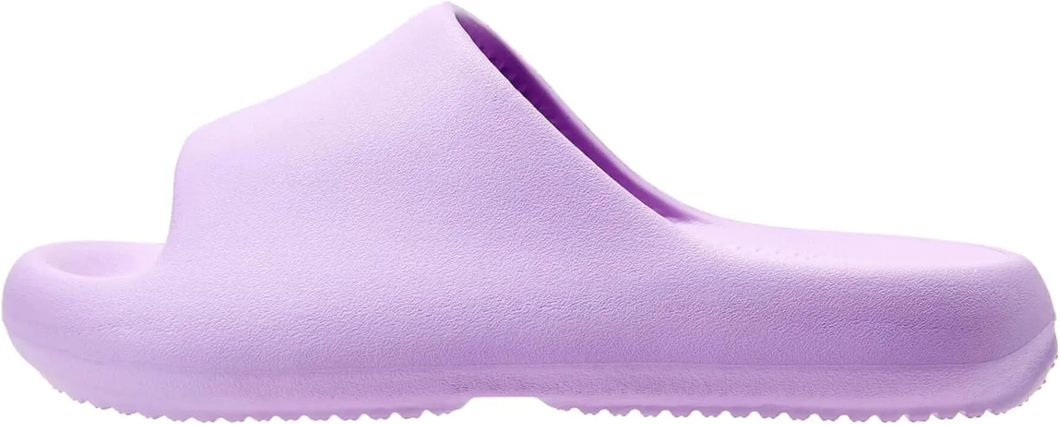 Pillow Slippers for Women and Men, Cloud Slides Shower Sandals House Shoes, Comfy and Cushioned Thick Sole